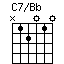 C7/Bb