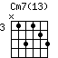 Cm7(13)