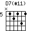 D7(#11)