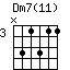 Dm7(11)