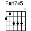 F#M7#5