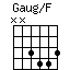 Gaug/F