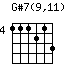 G#7(9,11)