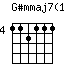 G#mmaj7(11)